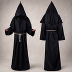 Costume classico da suora | Design a figura intera per donna | Ideale per Halloween ed eventi a tema