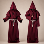 Costume classico da suora | Design a figura intera per donna | Ideale per Halloween ed eventi a tema