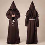 Costume classico da suora | Design a figura intera per donna | Ideale per Halloween ed eventi a tema
