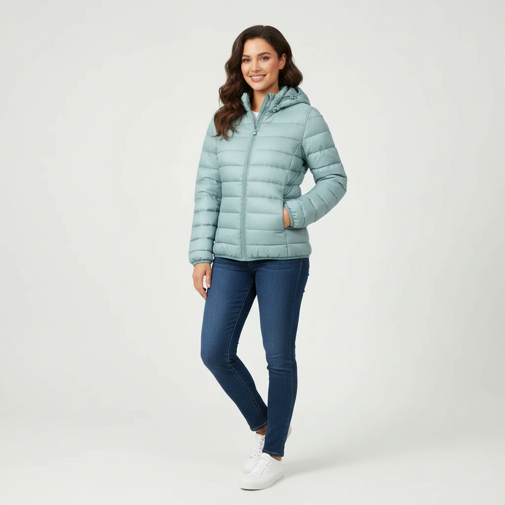 Piumino da donna Janice dalla vestibilità sportiva per il massimo comfort