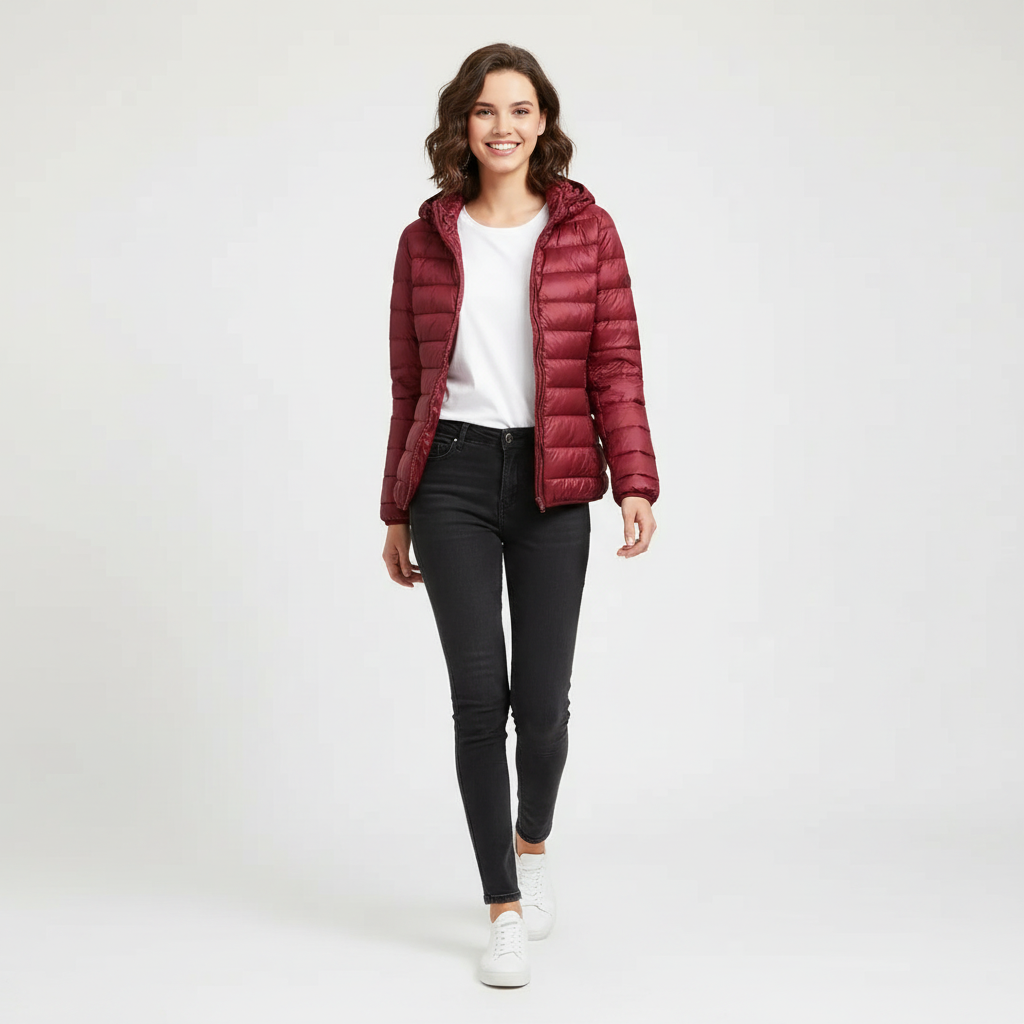 Piumino da donna Janice dalla vestibilità sportiva per il massimo comfort
