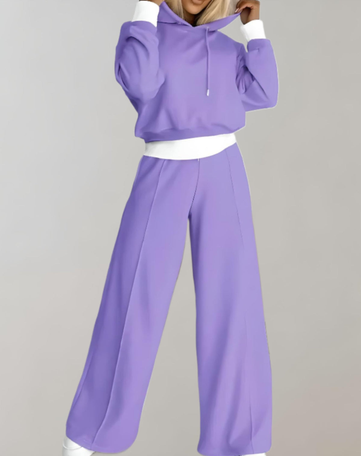 Completo Tuta da Donna Casual con Felpa – Comodo e Moderno