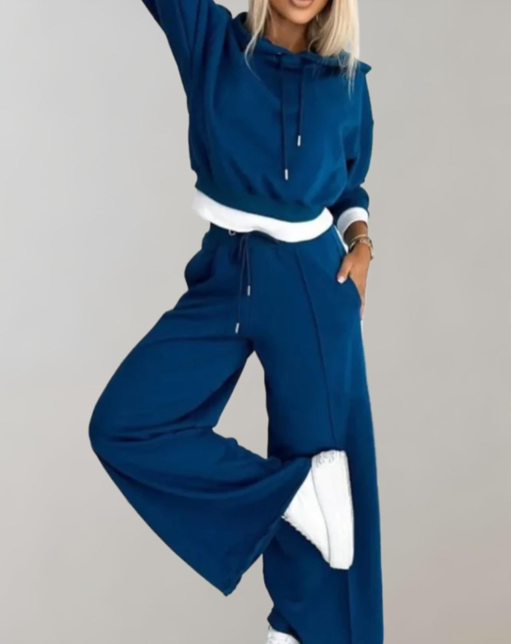 Completo Tuta da Donna Casual con Felpa – Comodo e Moderno