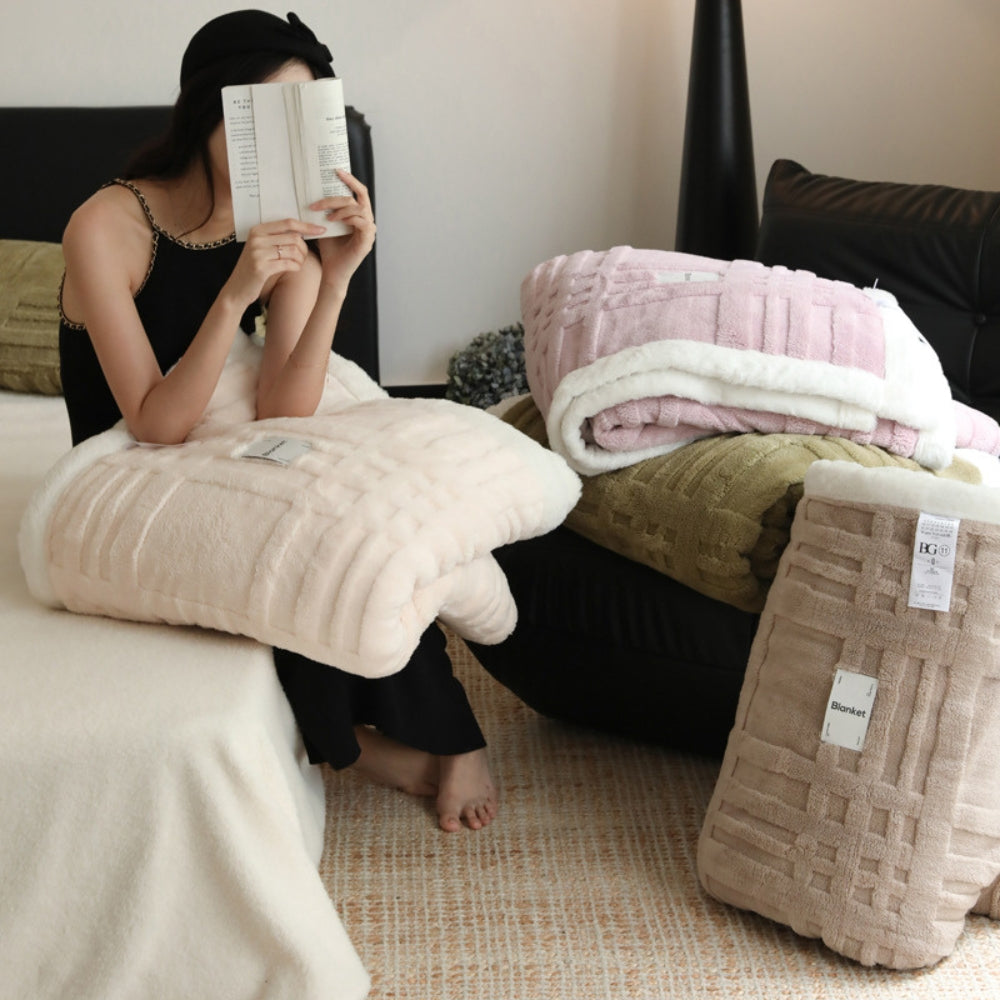 Coperta calda tridimensionale invernale Cosmo Fluffy