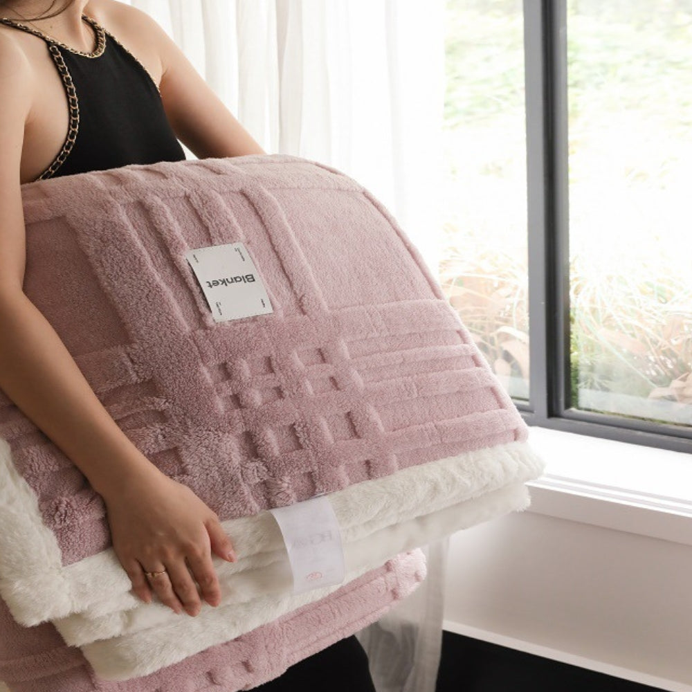 Coperta calda tridimensionale invernale Cosmo Fluffy