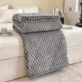 Nido accogliente | Coperta in pile per divano e letto con comfort traspirante | Design elegante per calore tutto l'anno