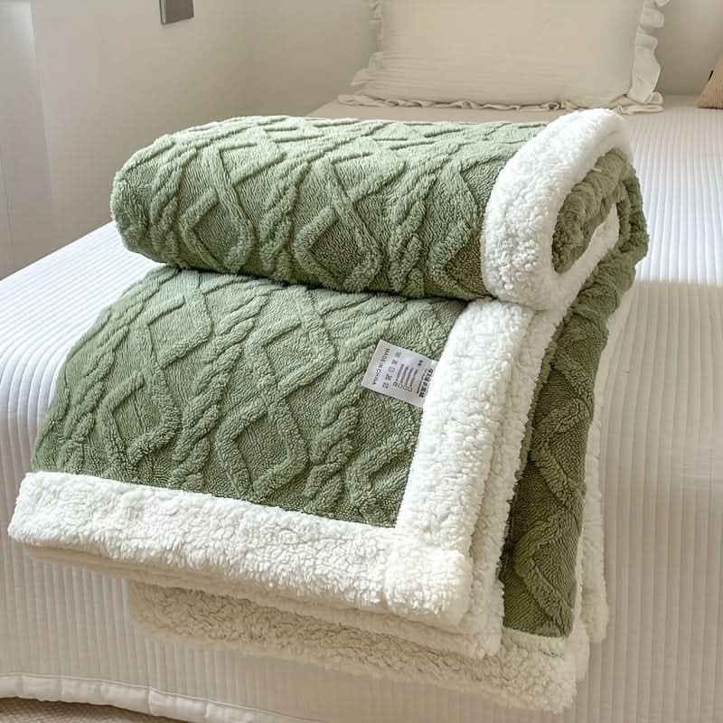 Coperta morbida e confortevole per letto, divano e viaggio