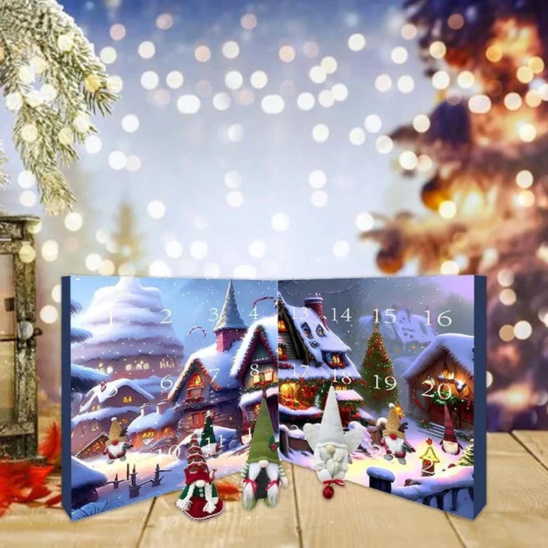 Calendario dell'Avvento degli Gnomi di Natale 2024
