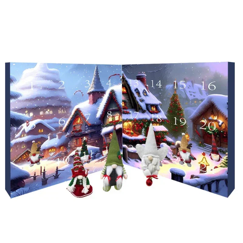 Calendario dell'Avvento degli Gnomi di Natale 2024