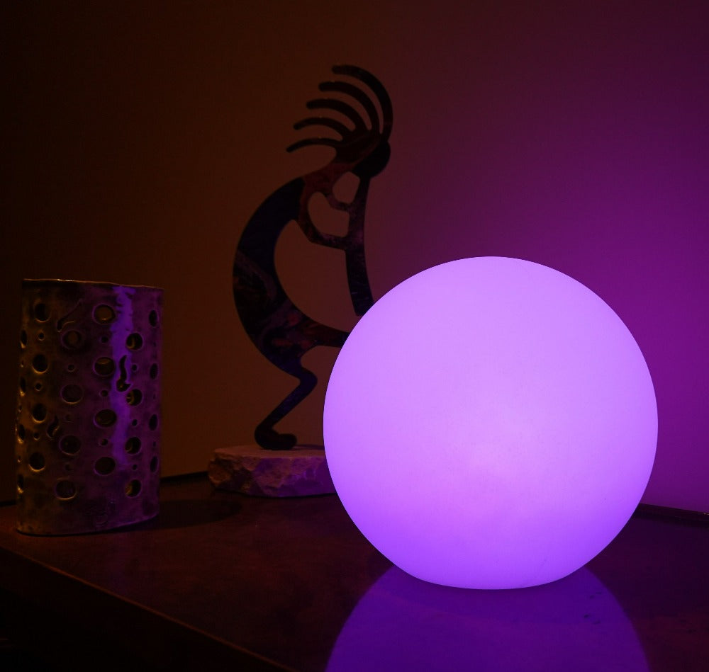 Lampada da tavolo a LED per interni ed esterni Moon Battery