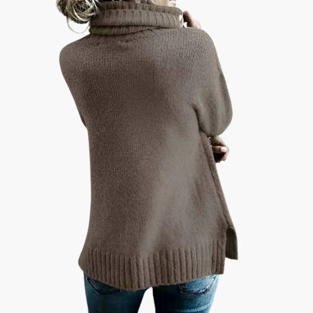 Maglione oversize da donna con maniche lunghe