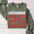 Damen Weihnacht Felpa Pullover Warm Bedrucken