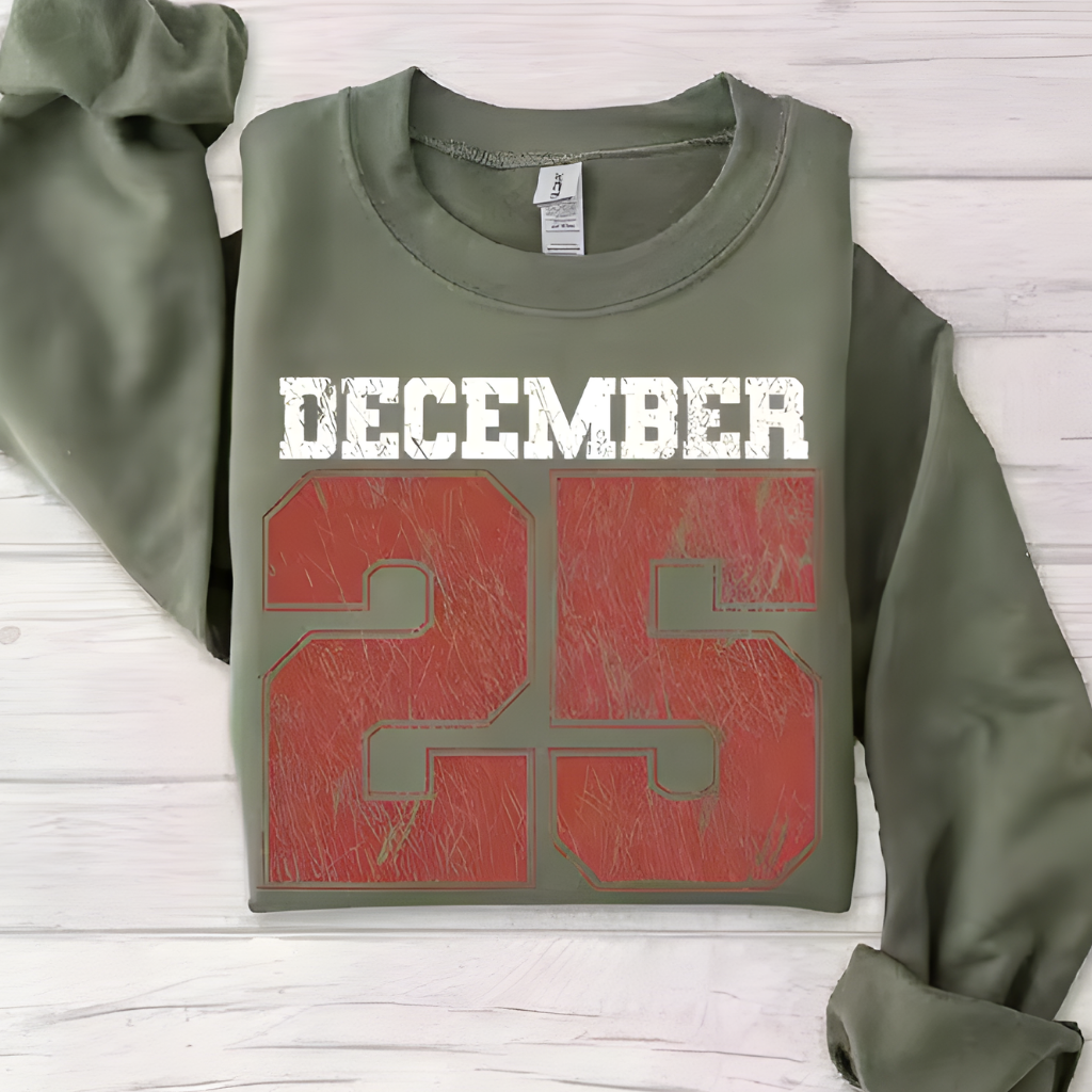 Damen Weihnacht Felpa Pullover Warm Bedrucken