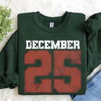 Damen Weihnacht Felpa Pullover Warm Bedrucken