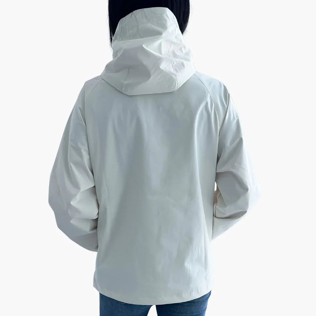Giacca da donna con cappuccio e tasche con cerniera