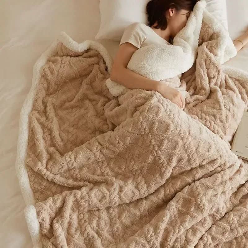 Soffice coperta invernale per il massimo calore