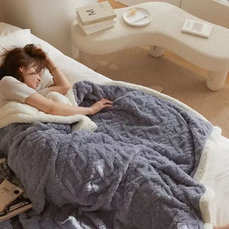 Soffice coperta invernale per il massimo calore