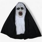 Corvo | Maschera da suora a LED - Look spettrale di Halloween