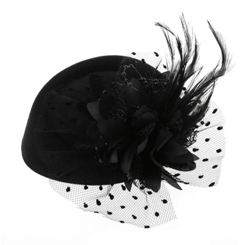 Cappello vintage in finta lana