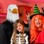 Maschera con testa d'aquila | Accessorio per costumi animali realistici per il divertimento di Halloween