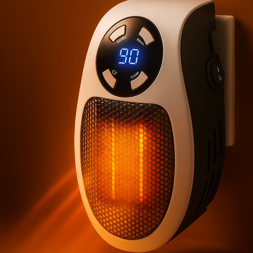 Termostato regolabile con presa a muro in ceramica per scaldabagno elettrico