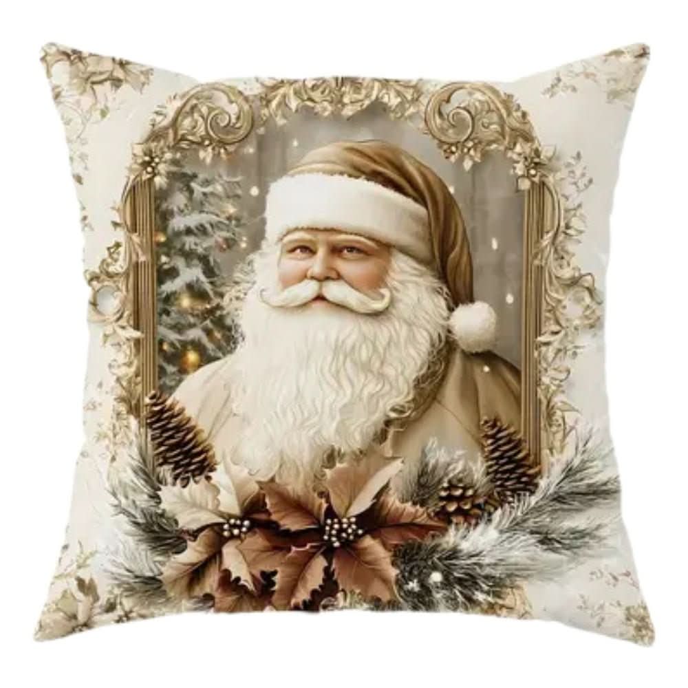 Copricuscini natalizi con disegni festivi