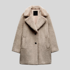 Cappotto invernale Teddy | Design oversize in pelliccia sintetica