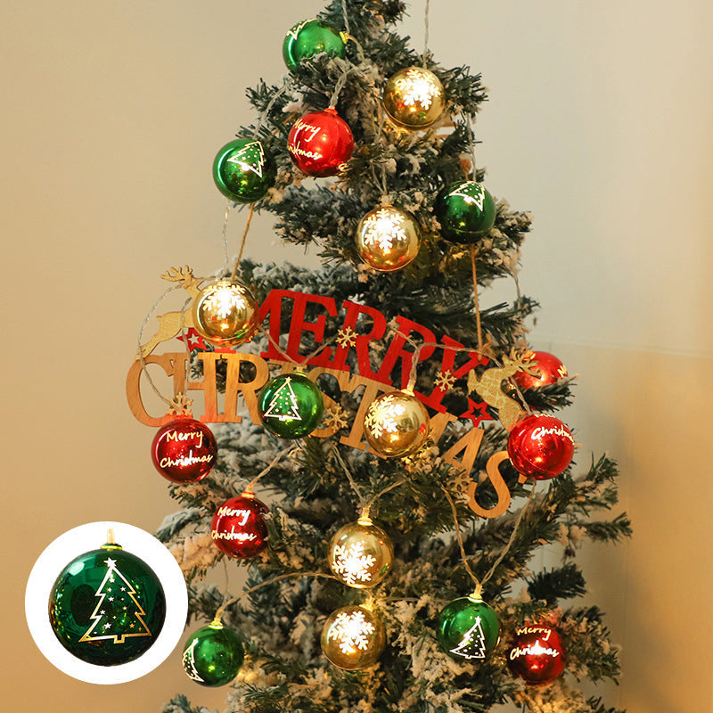 Luci della decorazione di Natale