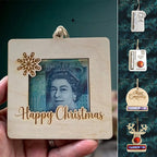 Decorazione di contanti di denaro di Natale
