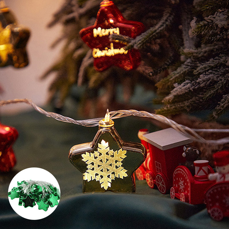 Luci della decorazione di Natale