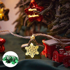 Luci della decorazione di Natale