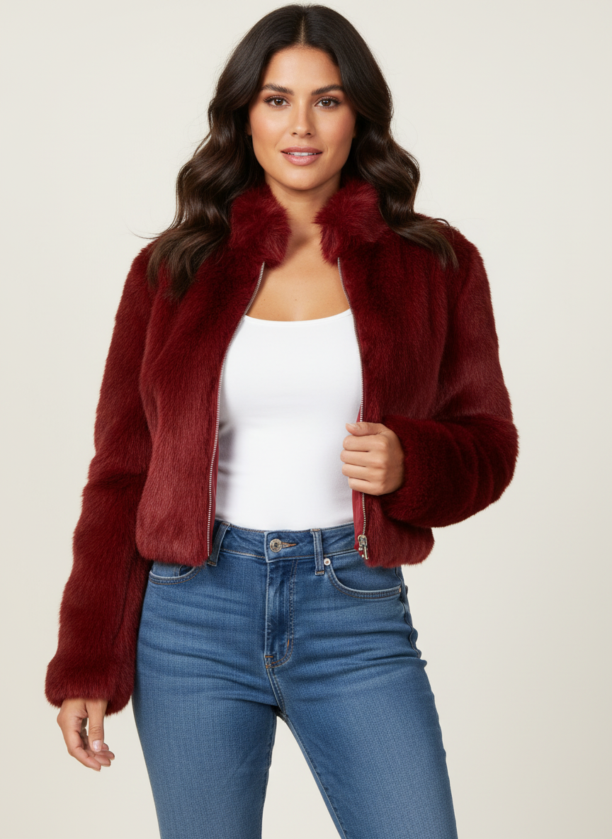 Giacca corta da donna Emma CozyChic