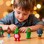 Calendario dell'Avvento di Natale | Conto alla rovescia di 24 giorni con figurine