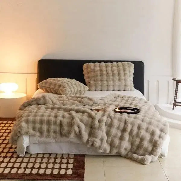 Coperta riscaldante - coperta calda per l'inverno - divano