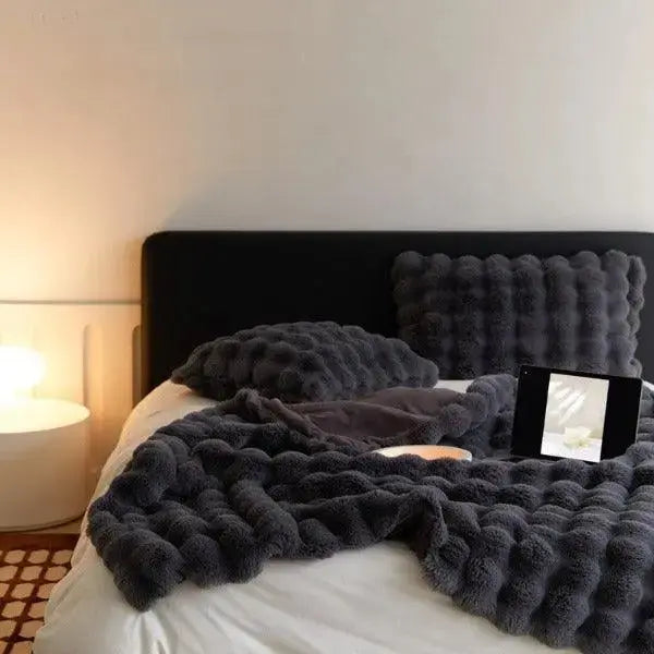 Coperta riscaldante - coperta calda per l'inverno - divano