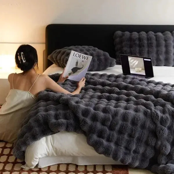 Coperta riscaldante - coperta calda per l'inverno - divano