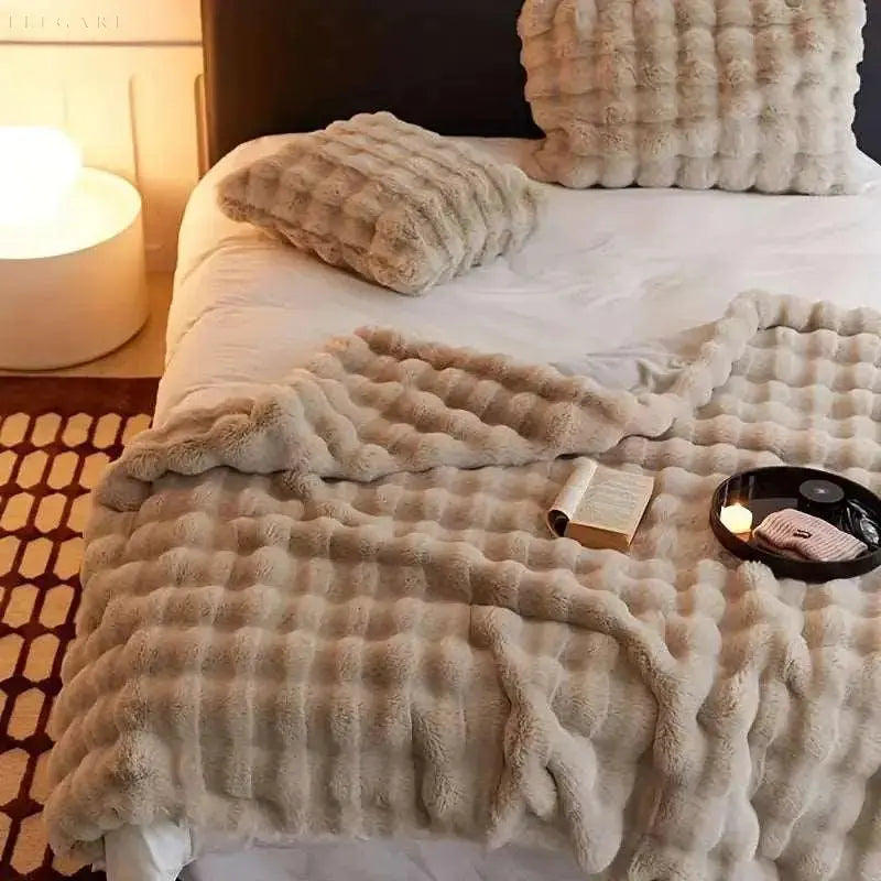 Coperta riscaldante - coperta calda per l'inverno - divano