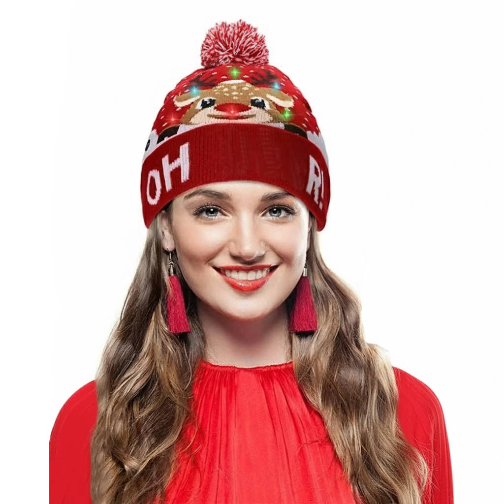 Cappello di Natale illuminato