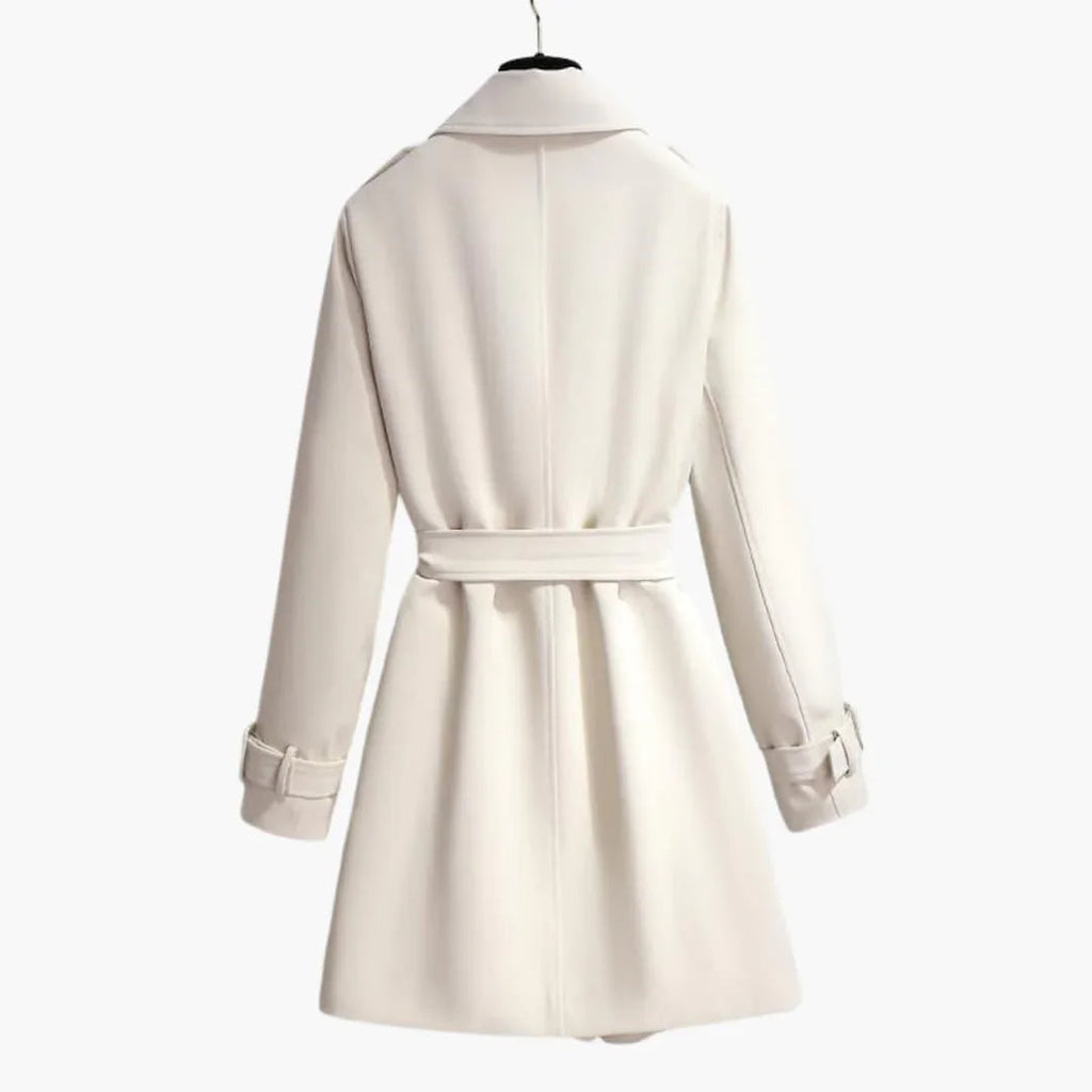 Trench con cintura da donna