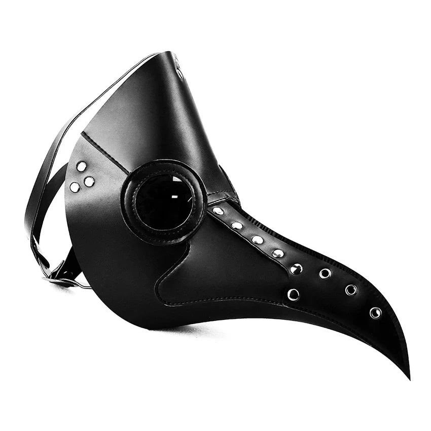 Maschera in pelle PU del medico della peste Steampunk Halloween 2025