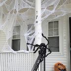 Decorazione di Halloween ragnatela elastica artificiale
