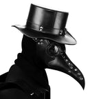 Maschera in pelle PU del medico della peste Steampunk Halloween 2025