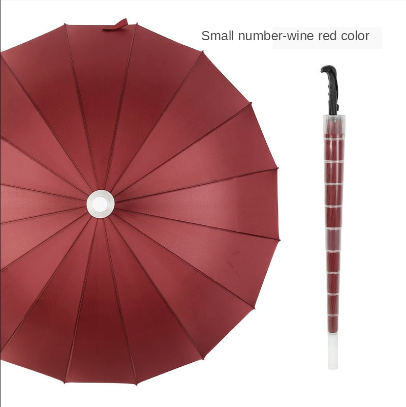 Ombrello automatico minimalista a manico lungo