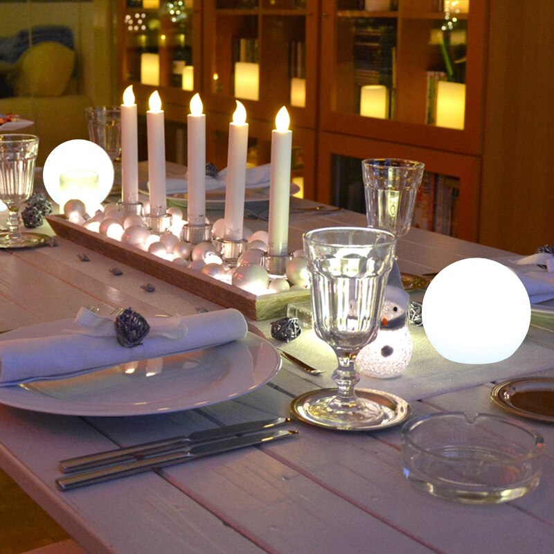 Lampada da tavolo a LED per interni ed esterni Moon Battery