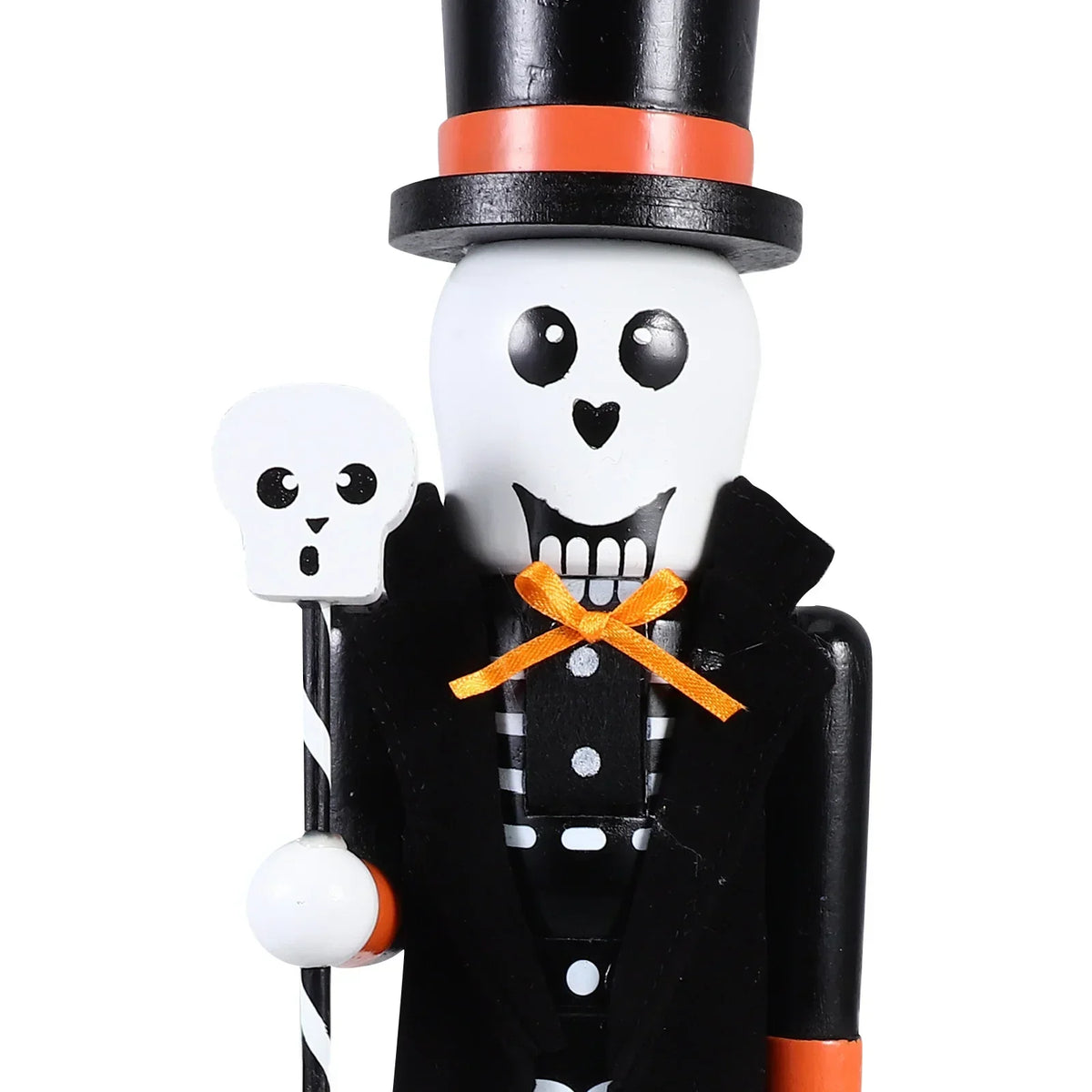 Schiaccianoci di Halloween | Decorazione in legno dipinta a mano