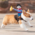Costume da cane da cowboy di Halloween