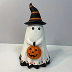 Statua della zucca di Halloween | Decorazione Art Déco