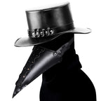 Maschera in pelle PU del medico della peste Steampunk Halloween 2025