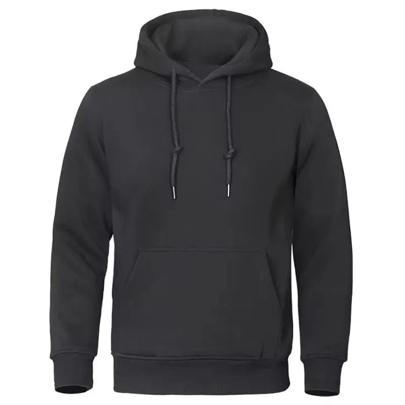 Felpa con cappuccio in pile Heren con Capuchon | Warme Trui voor Herfst & Winter | Comodo soggiorno | Abbigliamento casual