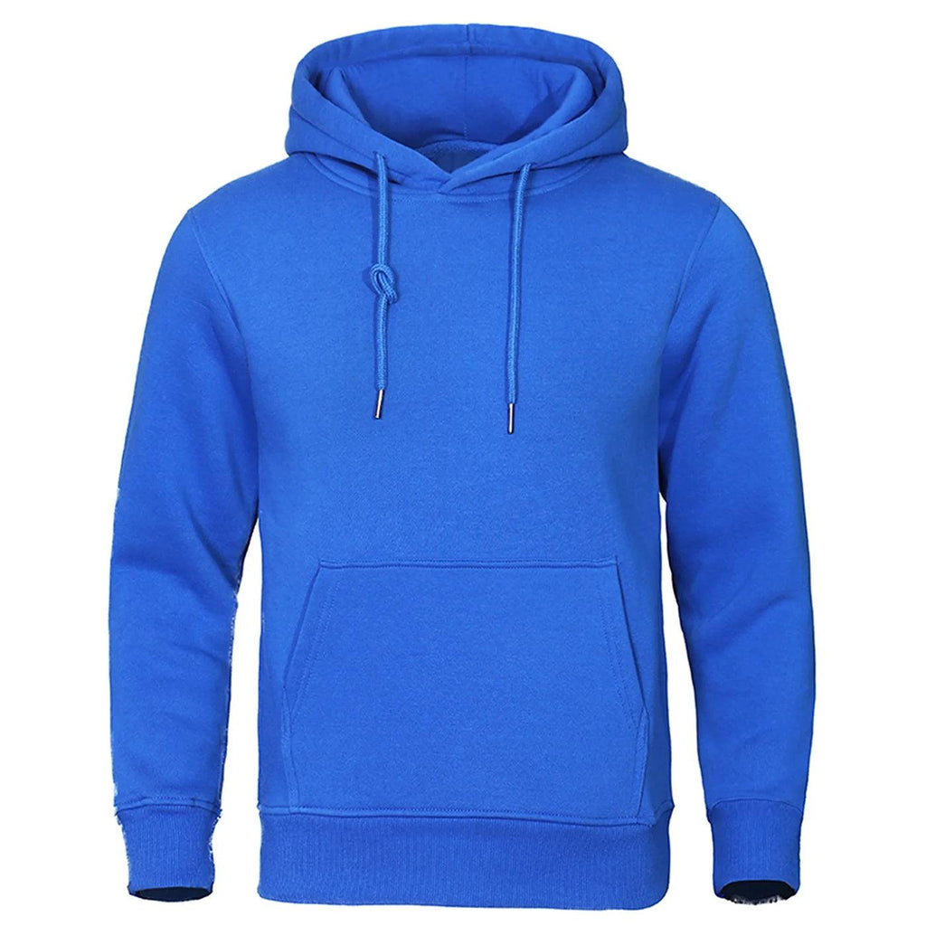 Felpa con cappuccio in pile Heren con Capuchon | Warme Trui voor Herfst & Winter | Comodo soggiorno | Abbigliamento casual